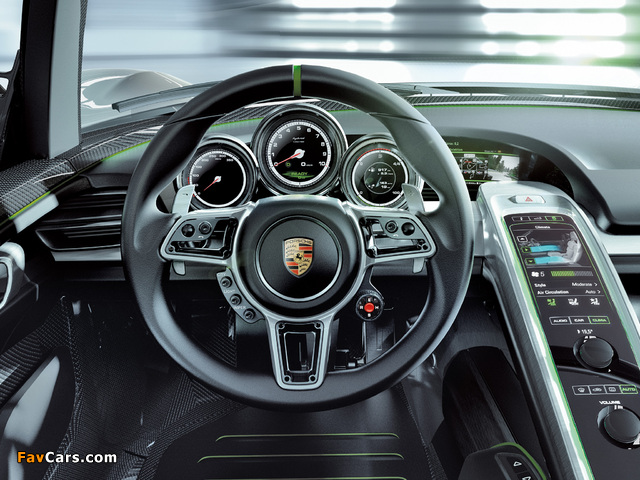 Porsche 918 Spyder Concept 2010 images (640 x 480)
