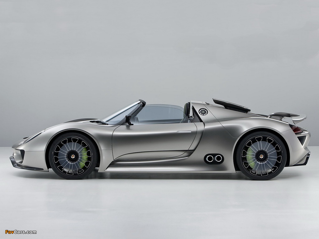 Porsche 918 Spyder Concept 2010 photos (1024 x 768)