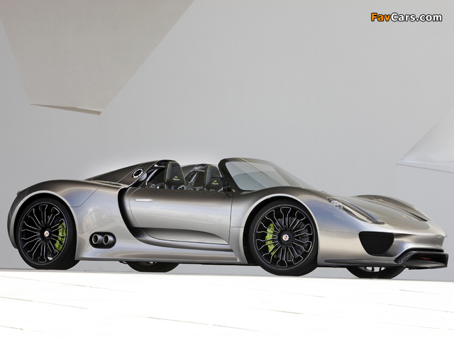 Porsche 918 Spyder Concept 2010 pictures (640 x 480)