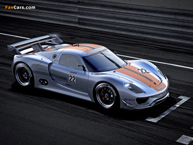 Porsche 918 RSR Concept 2011 pictures (640 x 480)