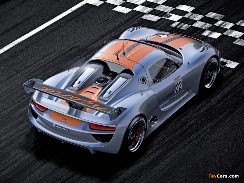 Porsche 918 RSR Concept 2011 pictures (800 x 600)