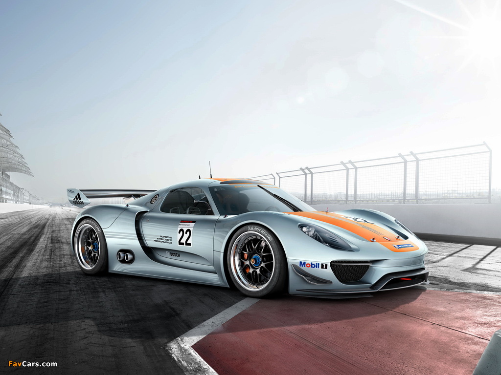 Porsche 918 RSR Concept 2011 wallpapers (1024 x 768)