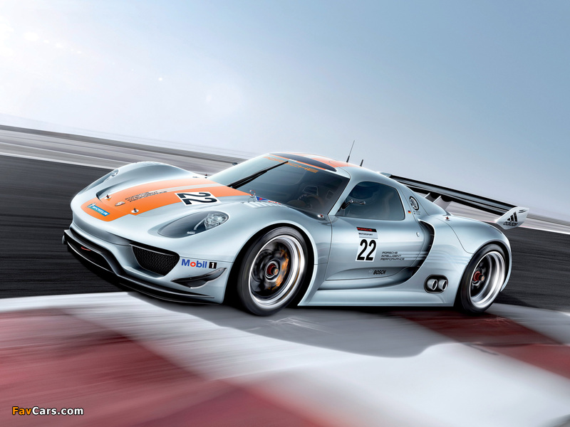 Porsche 918 RSR Concept 2011 wallpapers (800 x 600)