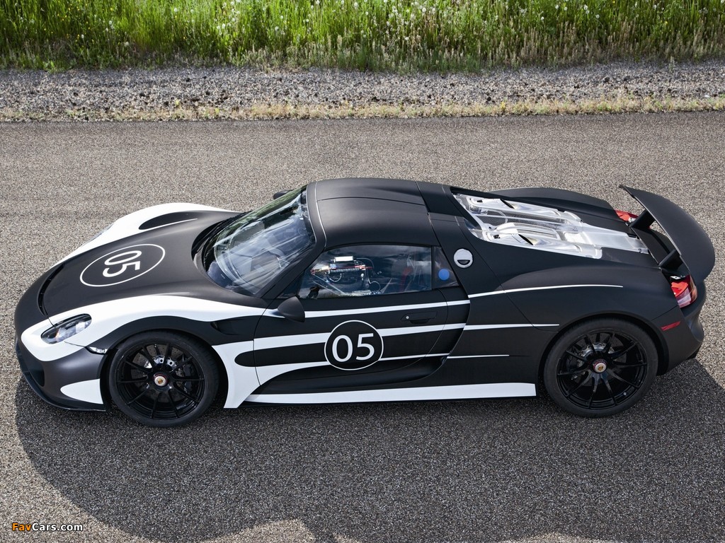 Porsche 918 Spyder Prototype 2012 images (1024 x 768)