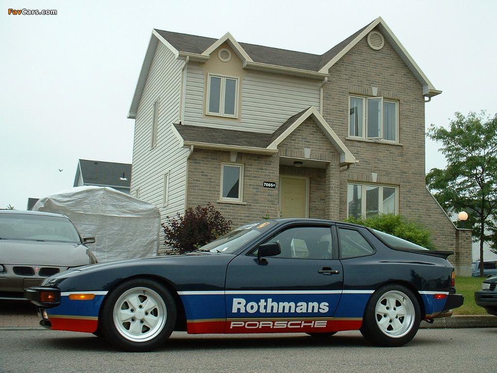 Porsche 944 Rothmans (Canada) 1986–87 wallpapers (1024 x 768)