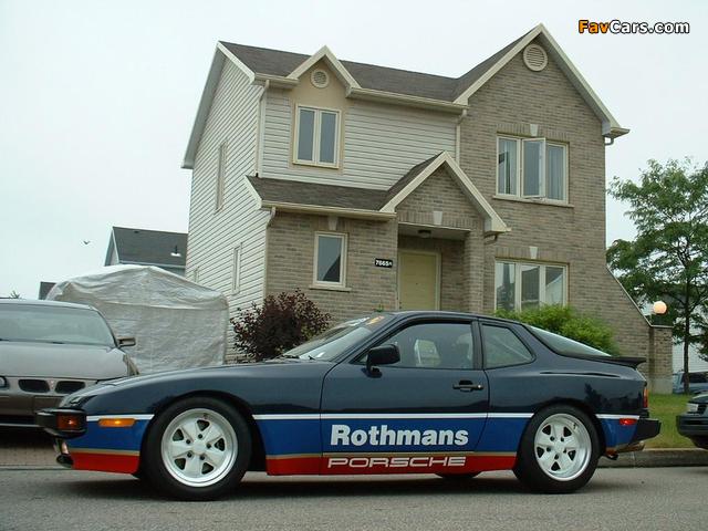 Porsche 944 Rothmans (Canada) 1986–87 wallpapers (640 x 480)