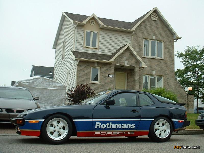 Porsche 944 Rothmans (Canada) 1986–87 wallpapers (800 x 600)