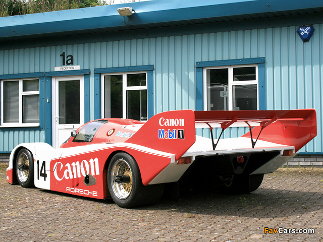 Porsche 956 C Coupe 1984 wallpapers (640 x 480)