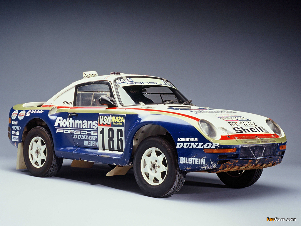 Images of Porsche 959 Paris Dakar 1985 (1024 x 768)