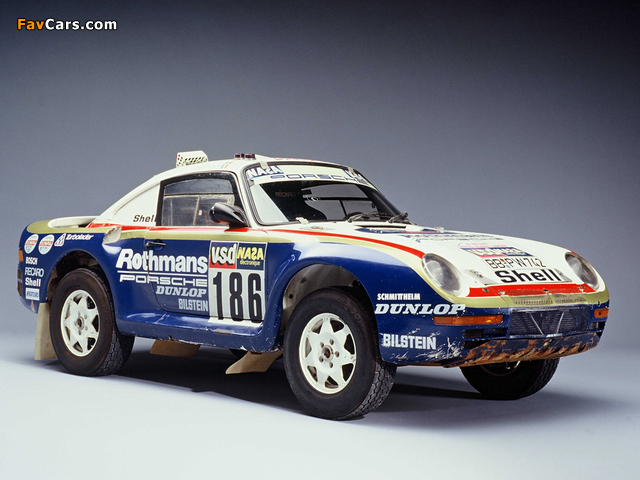 Images of Porsche 959 Paris Dakar 1985 (640 x 480)