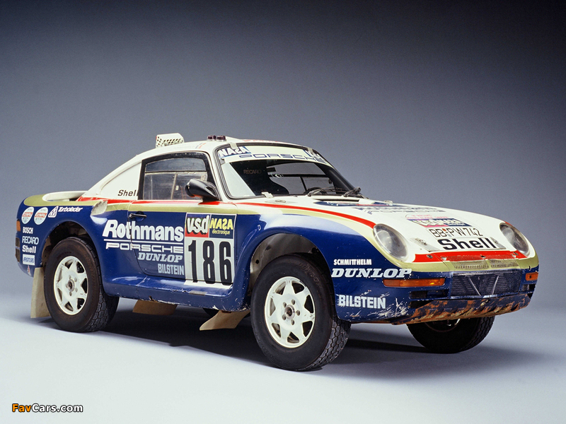 Images of Porsche 959 Paris Dakar 1985 (800 x 600)