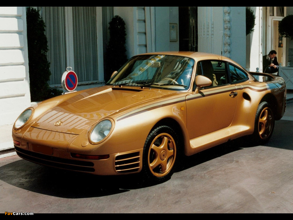 Photos of Porsche 959 Gold (1024 x 768)
