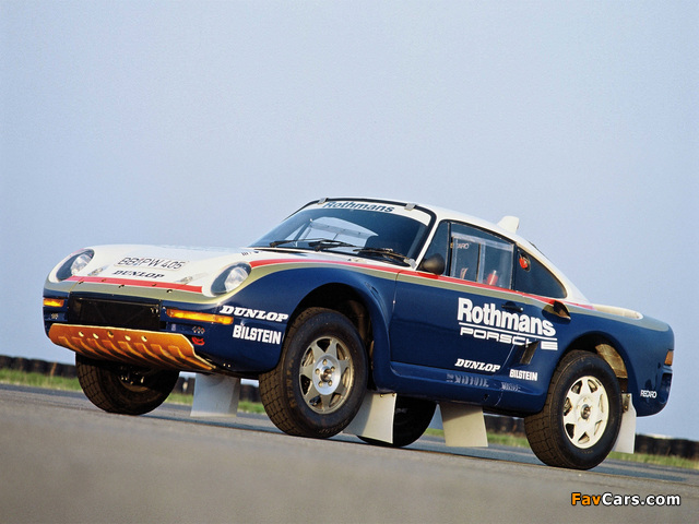 Pictures of Porsche 959 Paris Dakar 1985 (640 x 480)