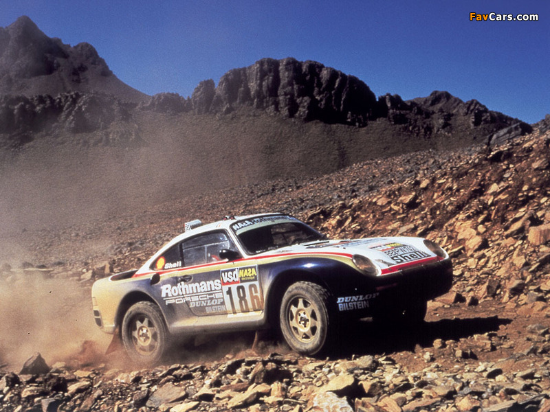 Porsche 959 Paris Dakar 1985 images (800 x 600)