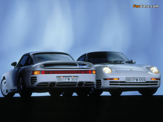 Porsche 959 1987–88 wallpapers (640 x 480)