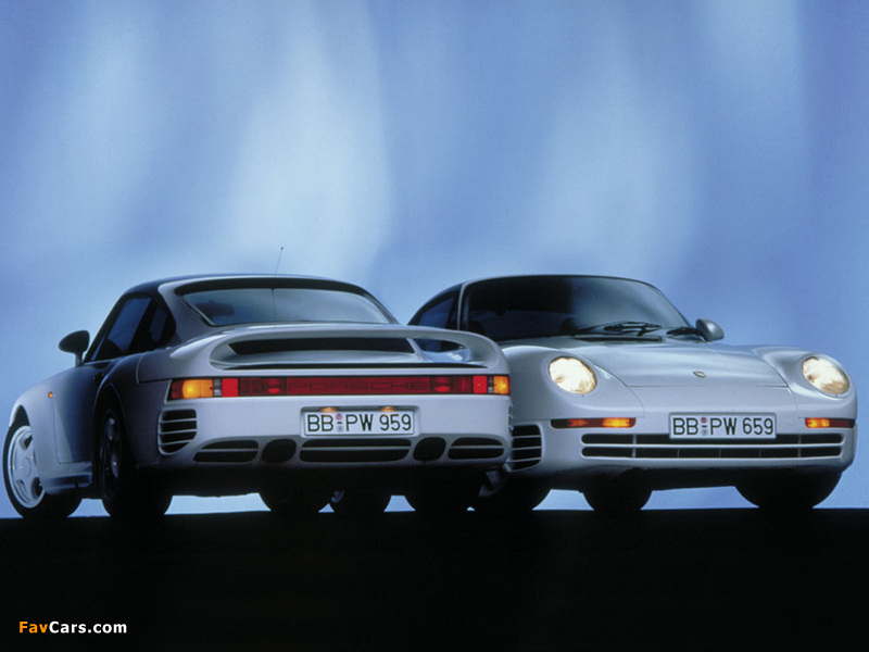 Porsche 959 1987–88 wallpapers (800 x 600)