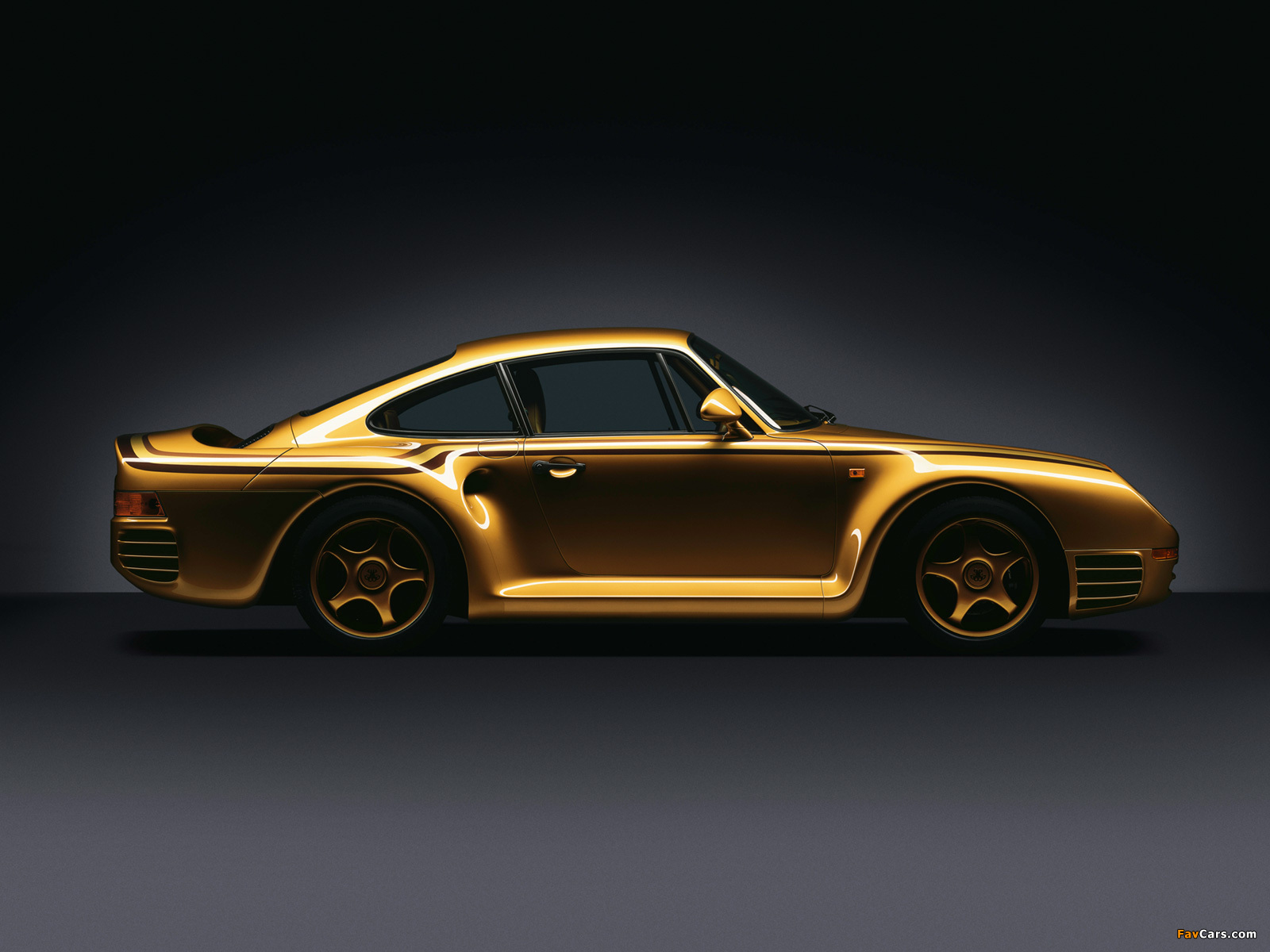 Porsche 959 Gold pictures (1600 x 1200)