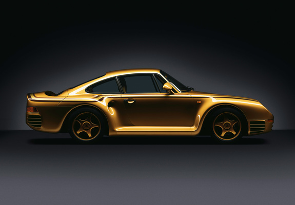 Porsche 959 Gold pictures