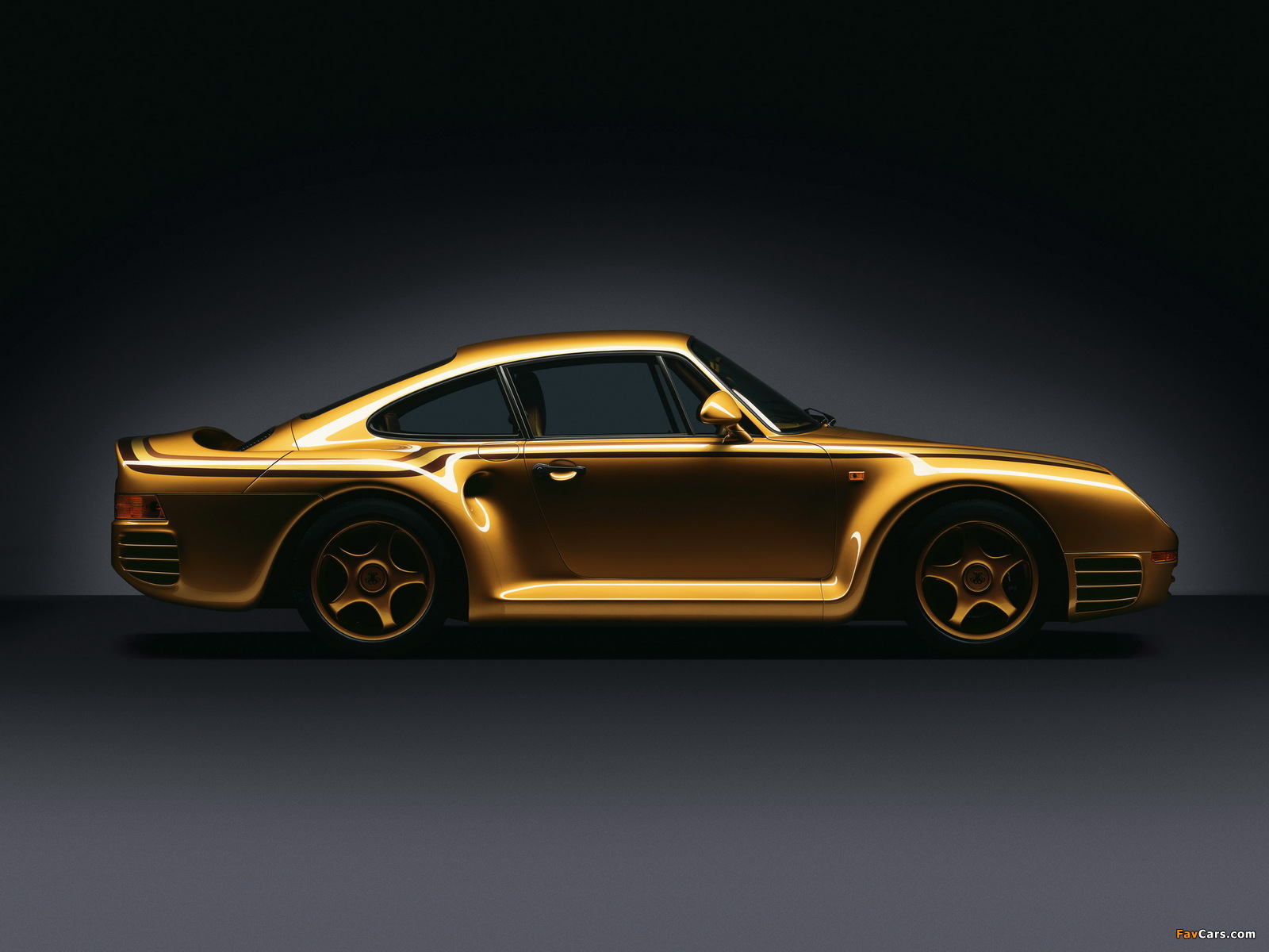Porsche 959 Gold 1987 wallpapers (1600 x 1200)