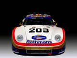 Porsche 961 Le Mans 1987 wallpapers