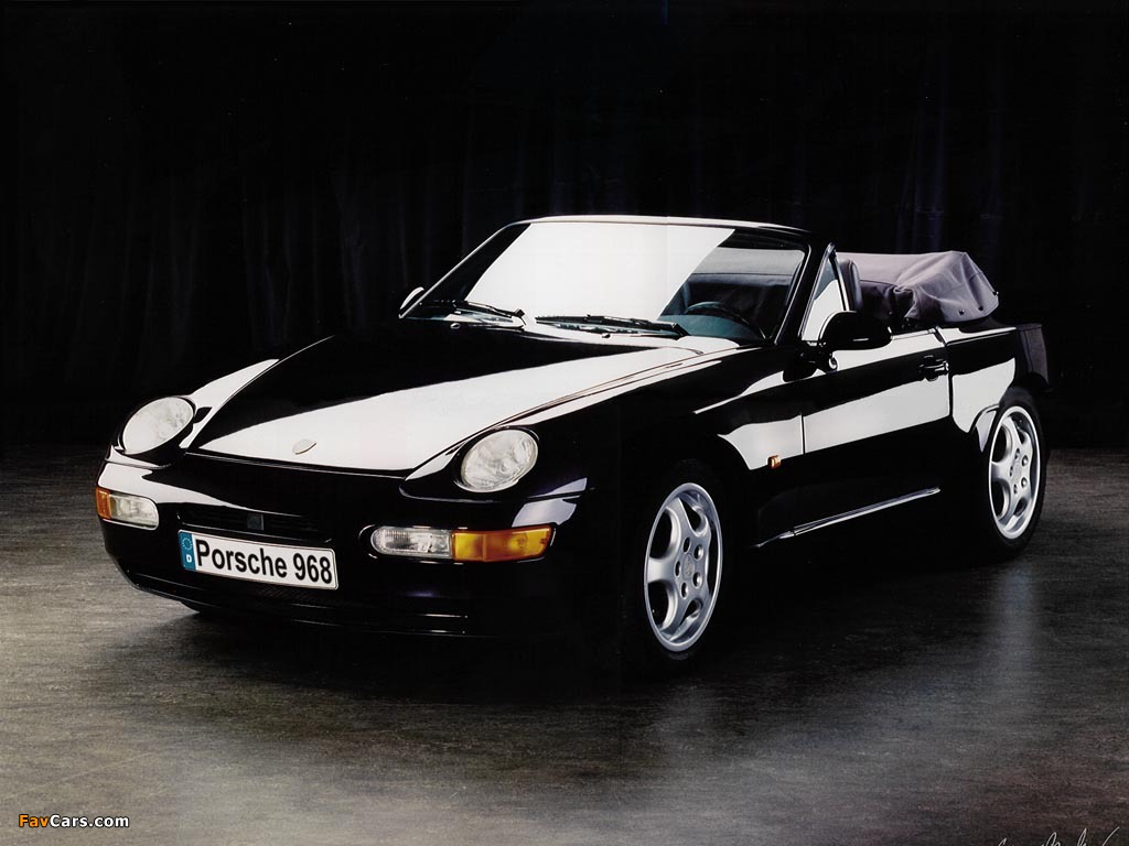 Photos of Porsche 968 Cabriolet 1991–95 (1024 x 768)
