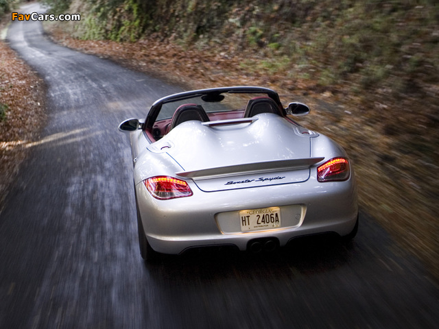 Images of Porsche Boxster Spyder (987) 2010 (640 x 480)