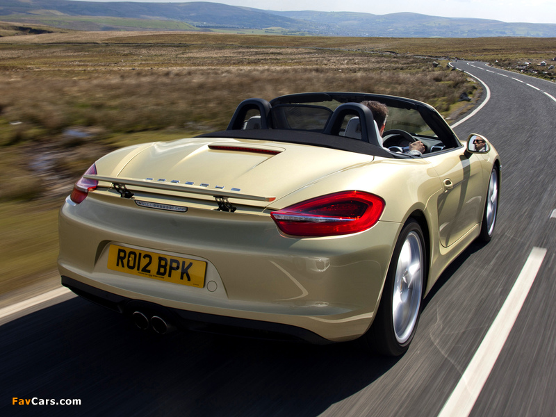 Images of Porsche Boxster S UK-spec (981) 2012 (800 x 600)