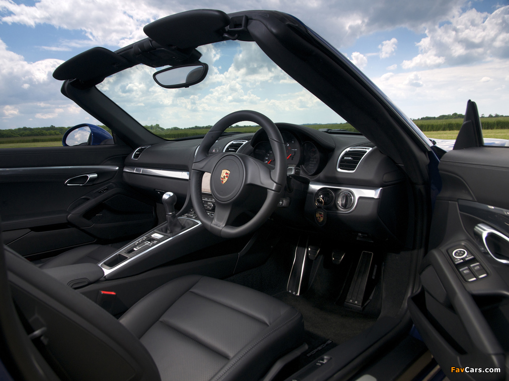 Images of Porsche Boxster UK-spec (981) 2012 (1024 x 768)