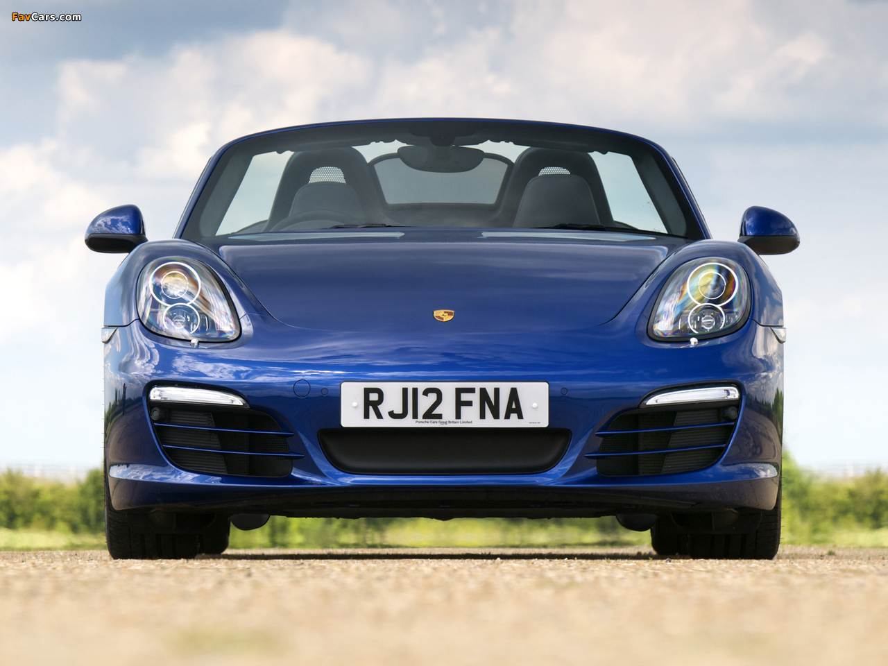 Images of Porsche Boxster UK-spec (981) 2012 (1280 x 960)