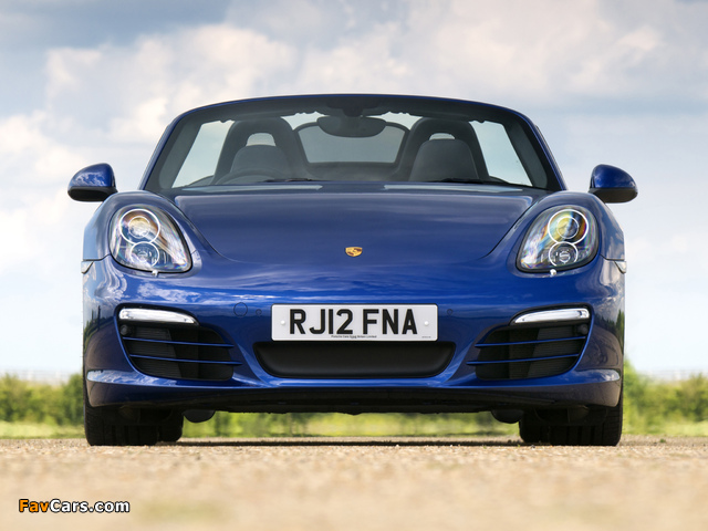 Images of Porsche Boxster UK-spec (981) 2012 (640 x 480)