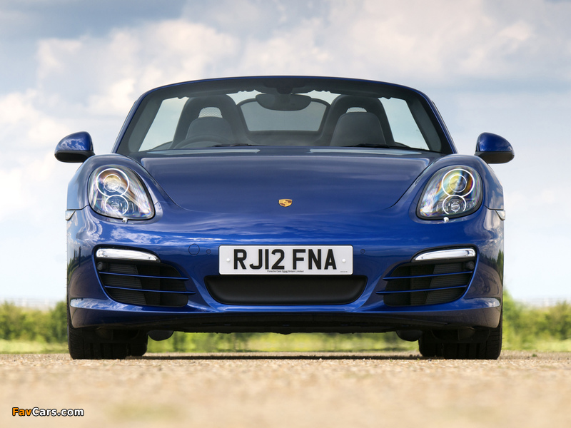 Images of Porsche Boxster UK-spec (981) 2012 (800 x 600)