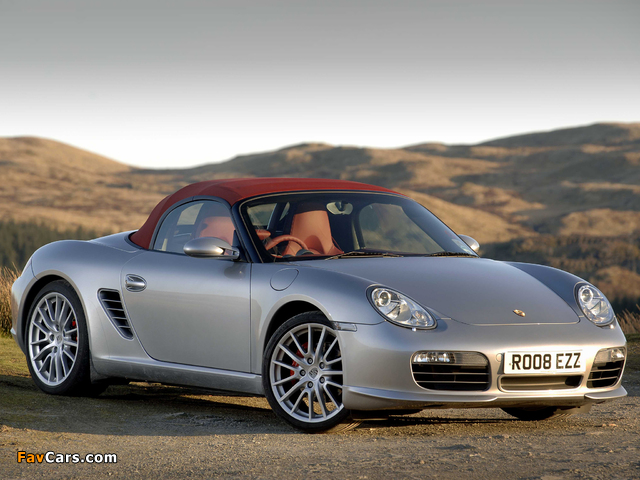 Photos of Porsche Boxster S RS 60 Spyder UK-spec (987) 2008 (640 x 480)