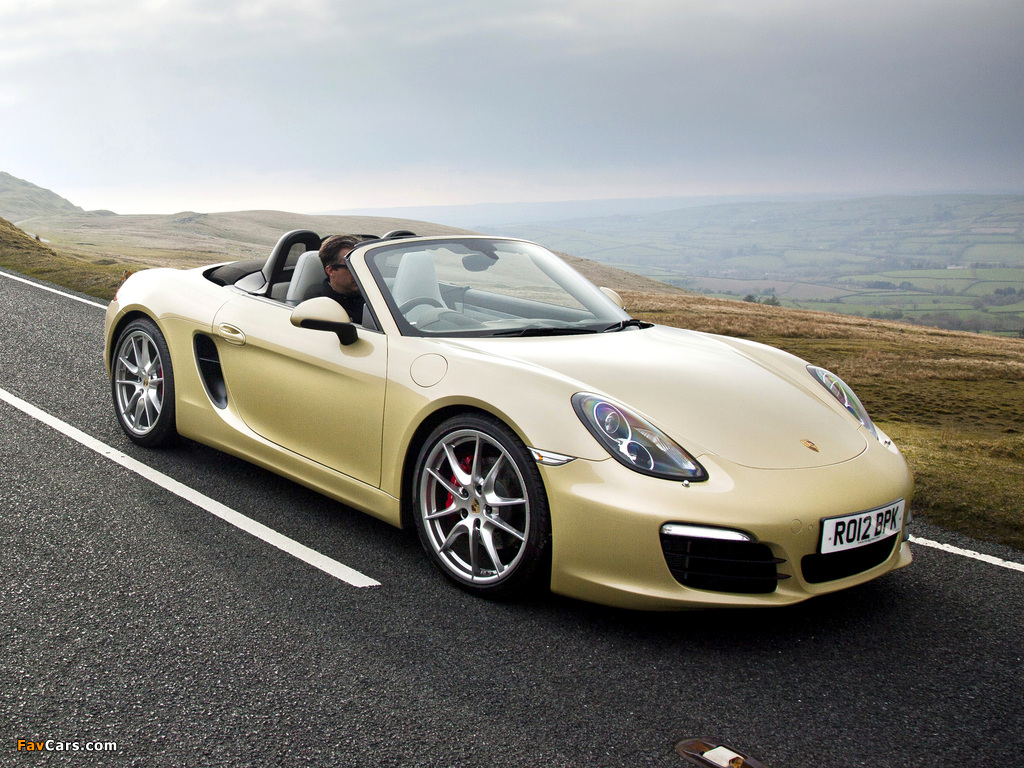 Photos of Porsche Boxster S UK-spec (981) 2012 (1024 x 768)