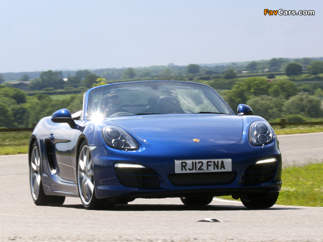 Photos of Porsche Boxster UK-spec (981) 2012 (640 x 480)