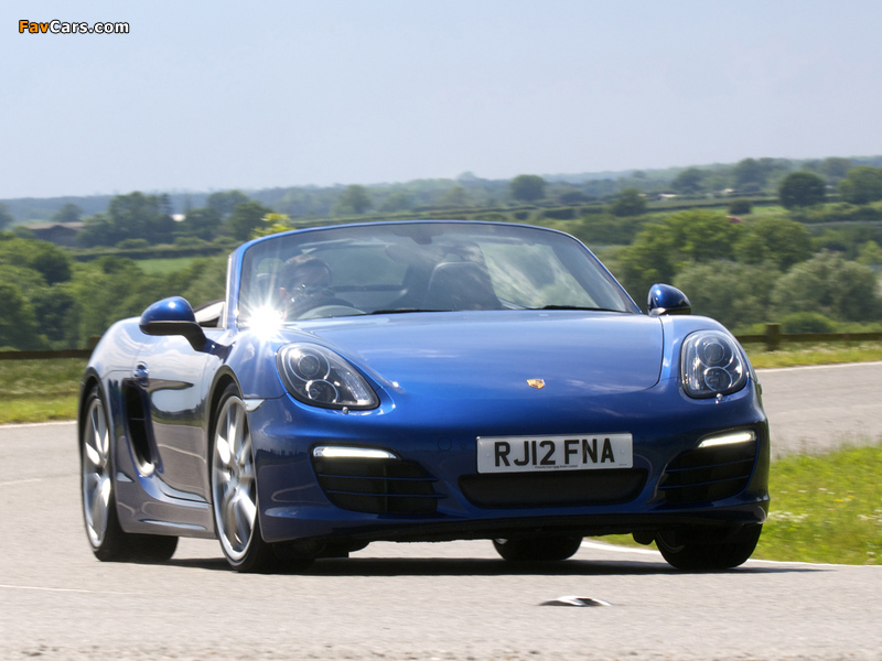 Photos of Porsche Boxster UK-spec (981) 2012 (800 x 600)