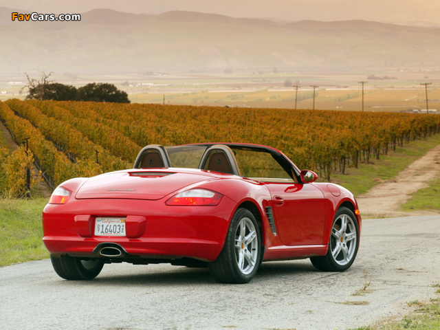 Pictures of Porsche Boxster US-spec (987) 2005–08 (640 x 480)