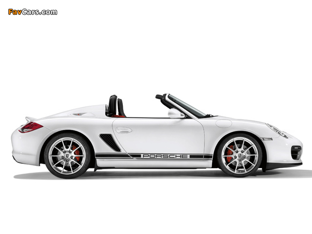 Pictures of Porsche Boxster Spyder (987) 2010 (640 x 480)