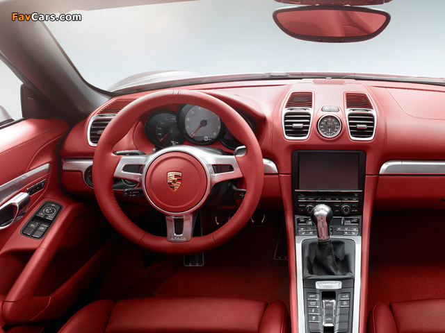 Pictures of Porsche Boxster S (981) 2012 (640 x 480)