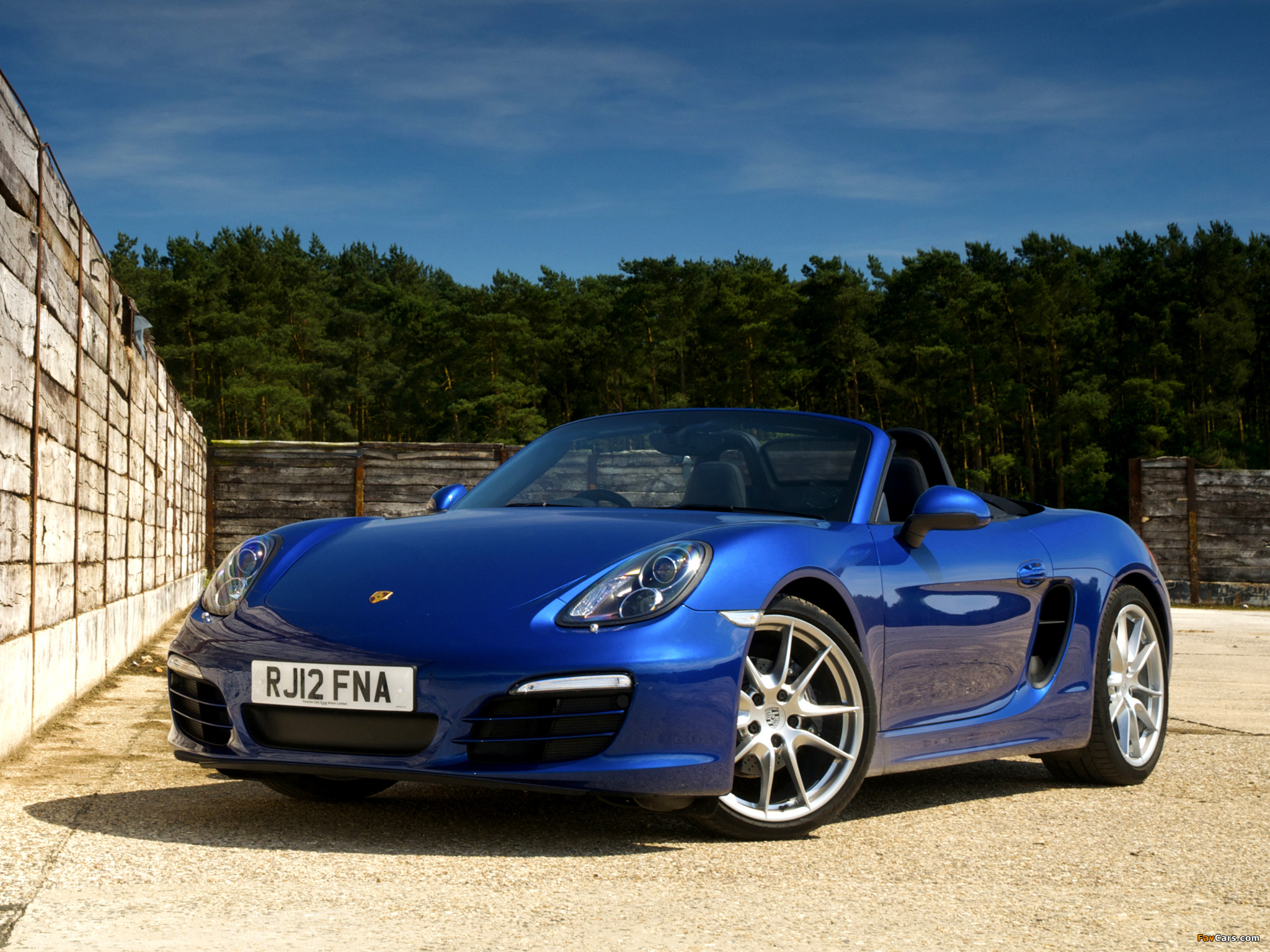 Pictures of Porsche Boxster UK-spec (981) 2012 (2048 x 1536)