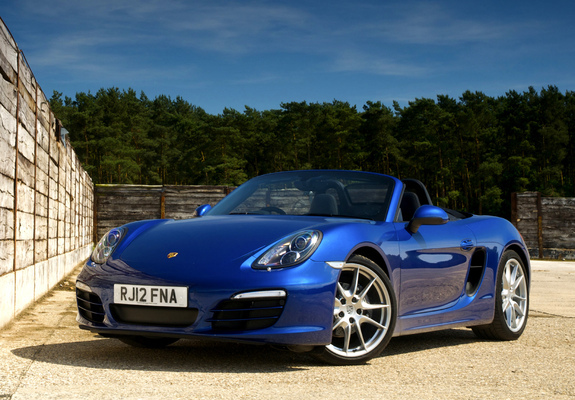 Pictures of Porsche Boxster UK-spec (981) 2012