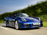 Pictures of Porsche Boxster UK-spec (981) 2012