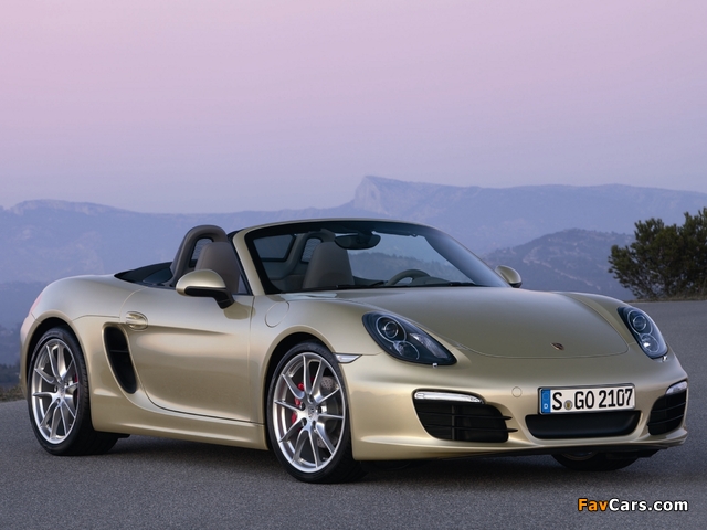 Pictures of Porsche Boxster S (981) 2012 (640 x 480)