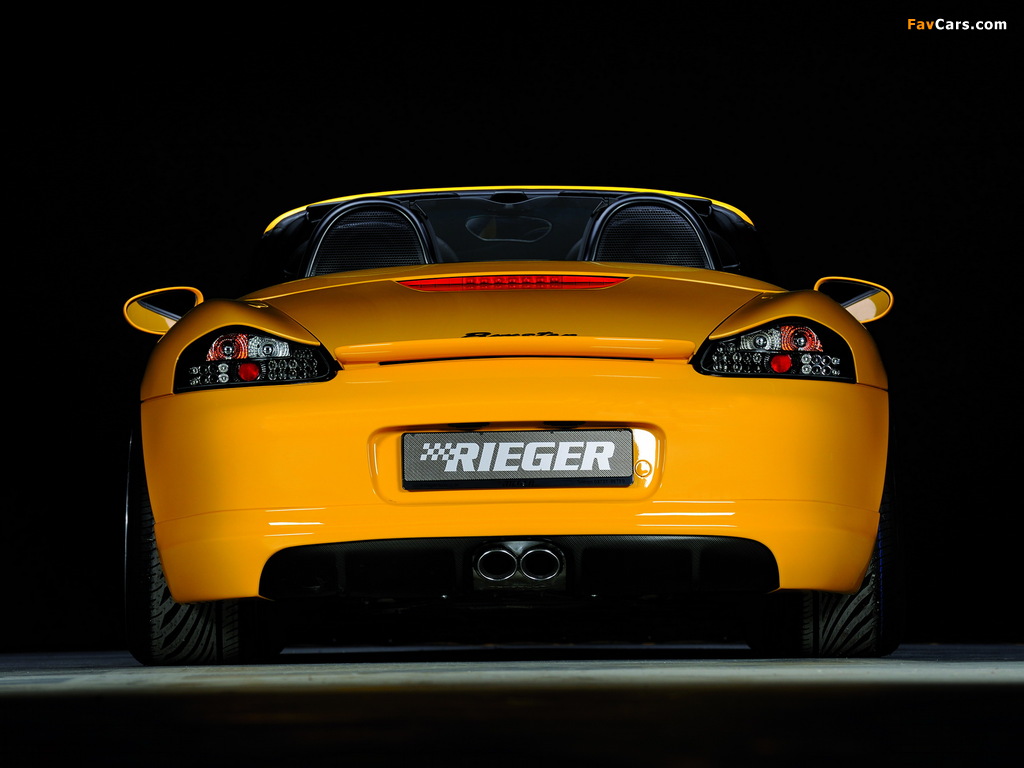 Pictures of Rieger Porsche Boxster (986) (1024 x 768)