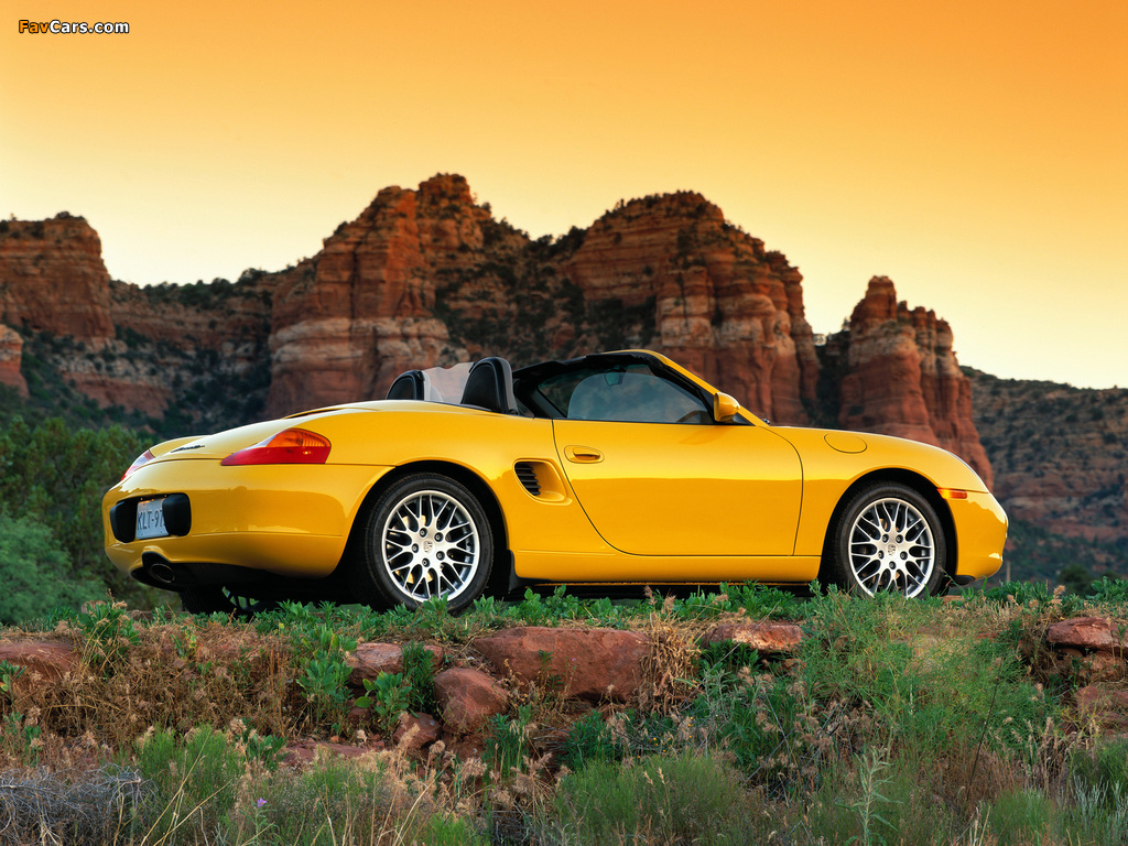 Porsche Boxster US-spec (986) 1996–2003 wallpapers (1024 x 768)