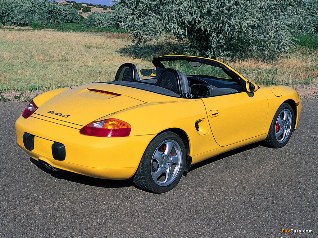 Porsche Boxster S US-spec (986) 2000–03 photos (1024 x 768)