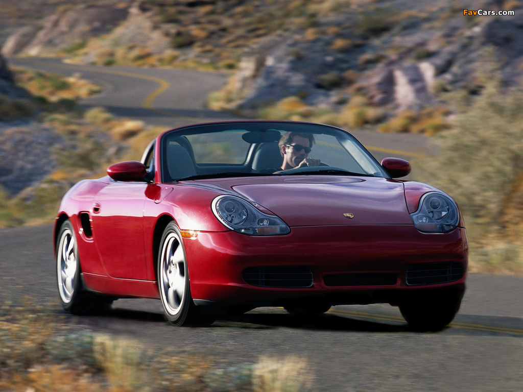 Porsche Boxster S US-spec (986) 2000–03 wallpapers (1024 x 768)