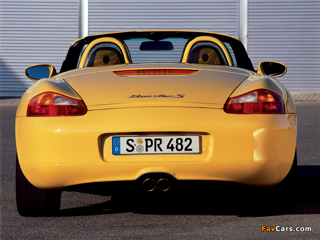 Porsche Boxster S (986) 2000–03 wallpapers (640 x 480)