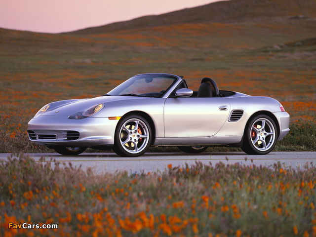 Porsche Boxster S US-spec (986) 2003–04 photos (640 x 480)