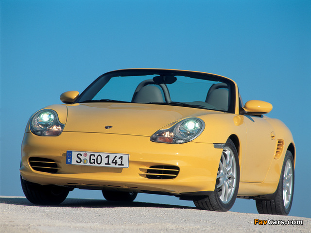 Porsche Boxster (986) 2003–04 pictures (640 x 480)