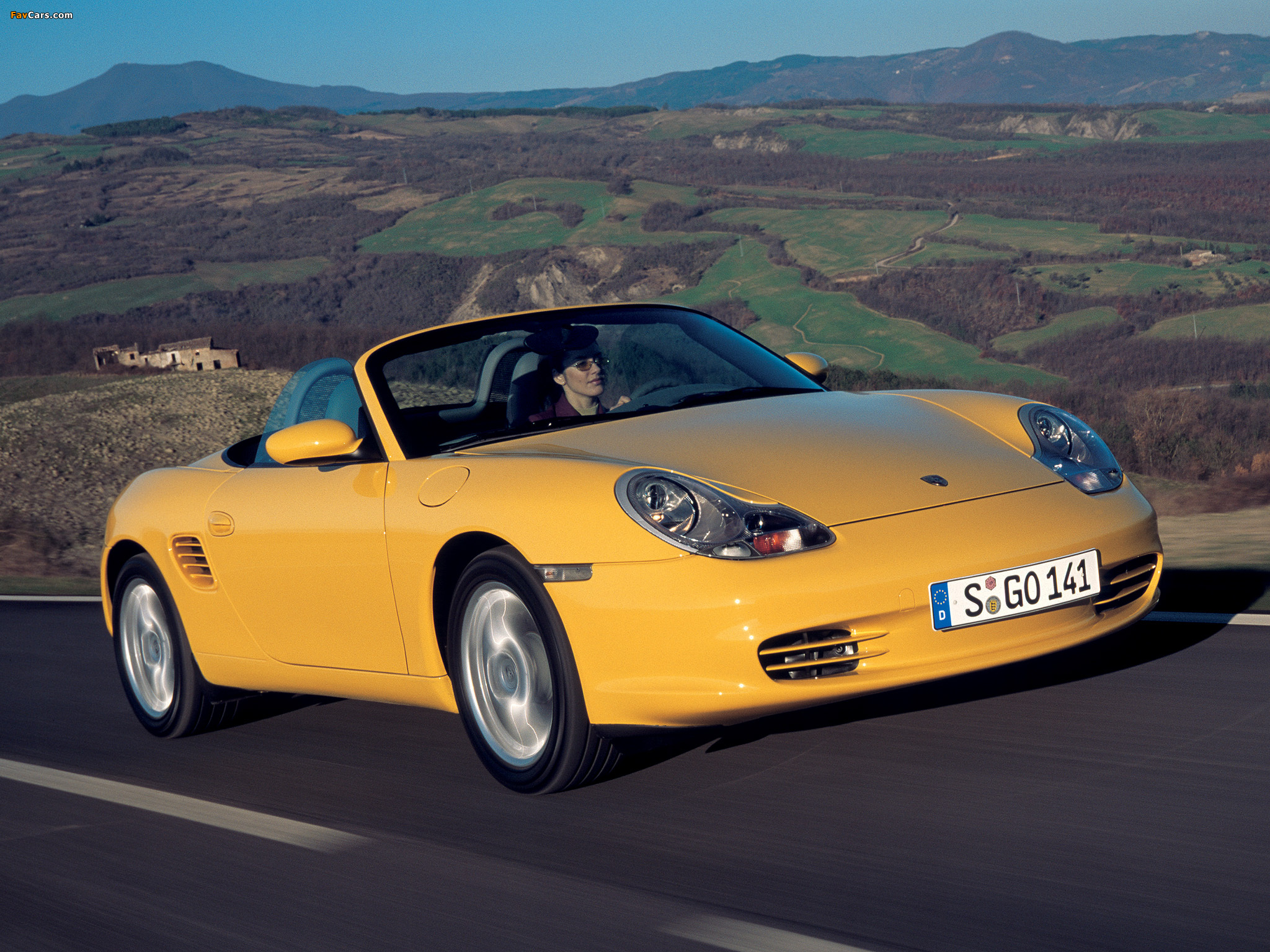 Porsche Boxster (986) 2003–04 wallpapers (2048 x 1536)